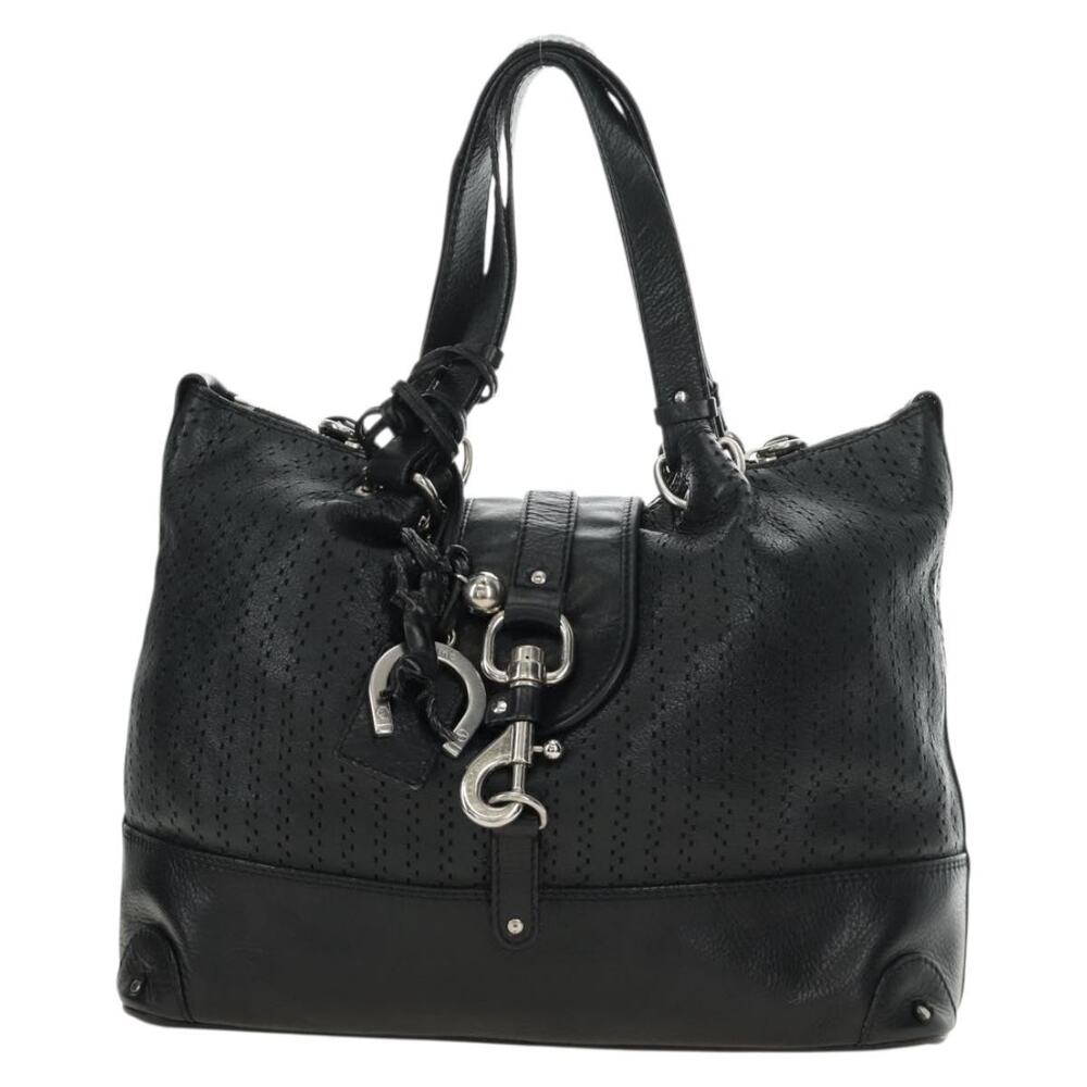 Chloe Leather Kerala Handbag Black